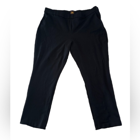 Lee Ultra Lux Comfort Any Wear Slim Ankle Pant - Women's - 14S Black - Picture 7 of 12